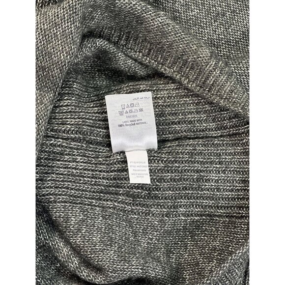 And Now This Womens Large Gray Sweater 100% Recycled Material - Picture 7 of 9